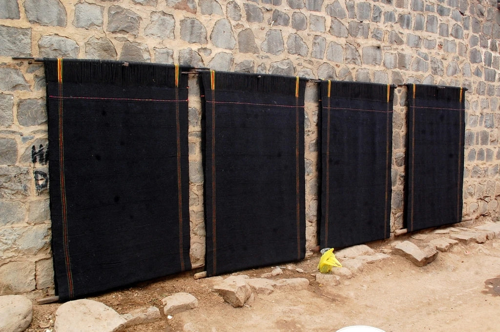 Traditional Pure Woolen Ghongadi - Black